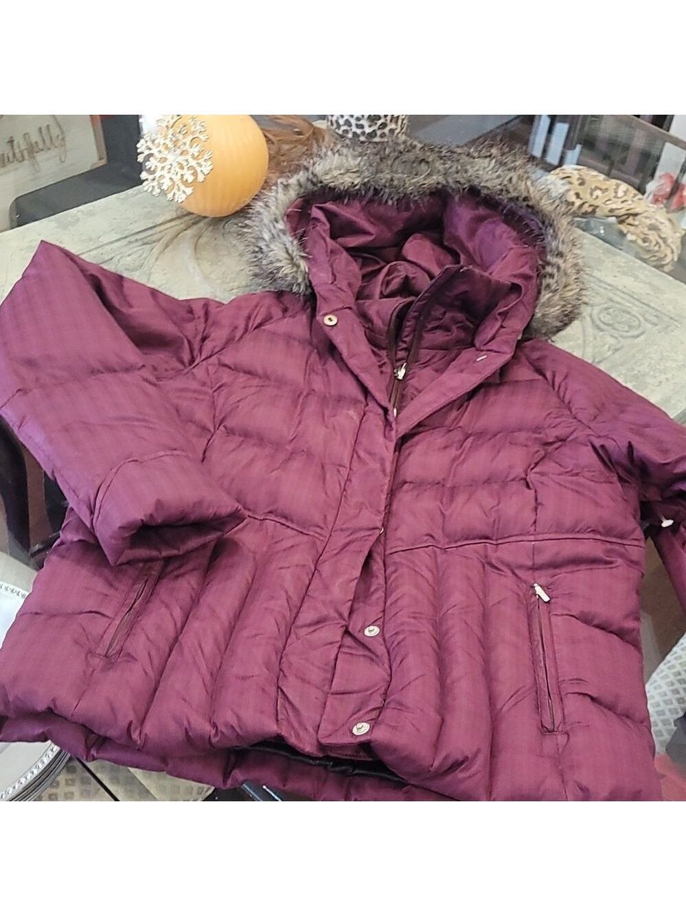 Columbia winter hooded coat